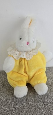Ainu Ensipupu gelber Hase Kaninchen Stofftier Plüschtier Vintage Lapin Ostern 9 Zoll