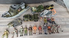 Lanard The Corps Vintage Action Figure and Vehicle Bundle