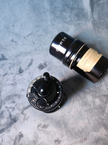 Vintage Curta Typ 1 mechanischer Taschenrechner sehr guter Zustand mit Metallgehäuse - Bild 6 von 14