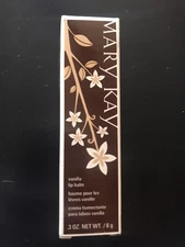 Mary Kay VANILLA  LIP BALM, Full Size 0.3 oz., New in Box 072687