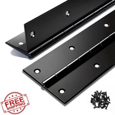 Grronzee Black Piano Hinge 30 Inch 2pk