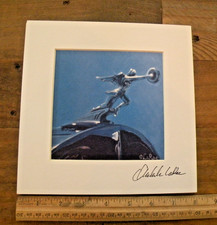 Flying Goddess Hood Ornament for 1934 Packard Print Signed by Michelle LaRae