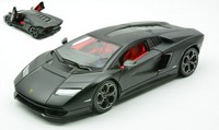 Burago 1/24 Lamborghini Countach Lpi 800 4 Schwarz Statisches Modell Diecast