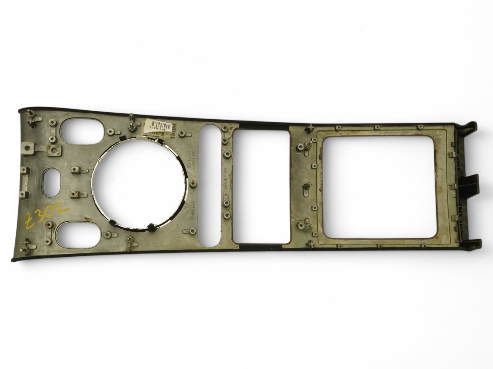 03-12 Bentley Continental GT Coupe Trim Panel Bezel Center Console 3W0832249 OEM