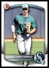 2025 Bowman Draft Jonny Farmelo Seattle Mariners #BD-163