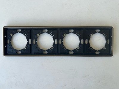 Jung LS 984Msi. MB 4-fach Rahmen Bronze