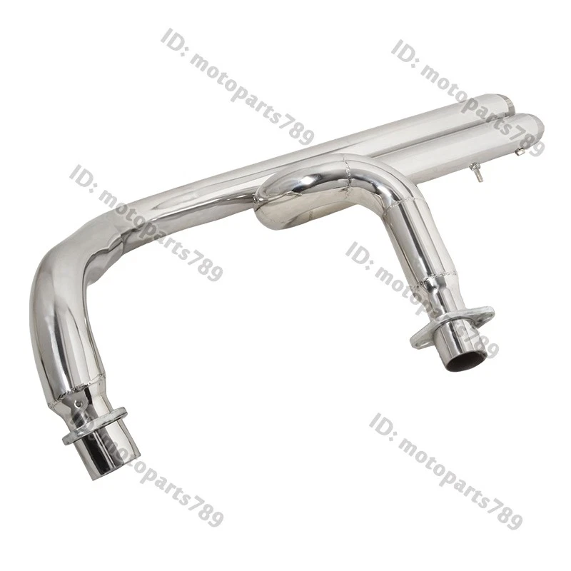 Tubo de enlace silenciador sistema de escape completo para Honda Shadow VLX 600 VT600C 1988-2008 Foto 4 de 4