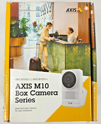 AXIS M1075L Box Camera Network IP Surveillance Camera IR Motion Detection -Open