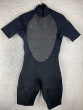 Body Glove Pro 3 Wetsuit Mens Me 2/1mm Shorty Springsuit Back Zip Black Surf