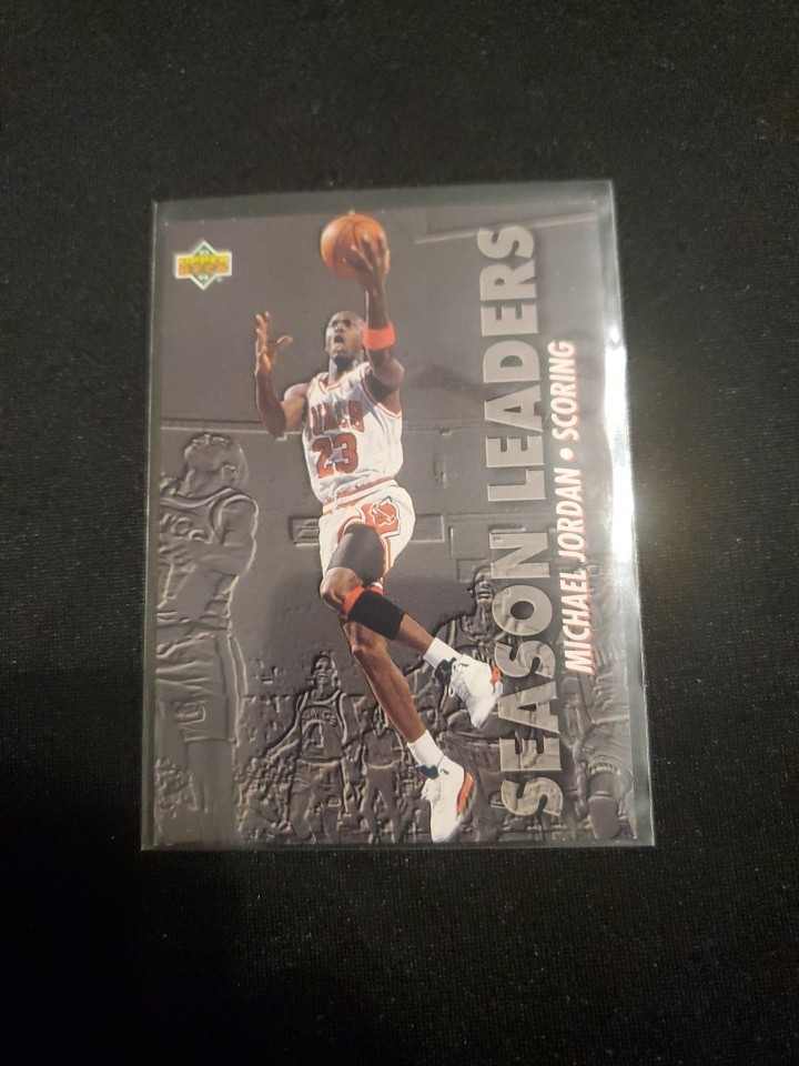 1993-94 Upper Deck Michael Jordan Season Leaders #166