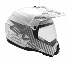 EVS Visor for T5 Dual Sport Venture Helmets - Arise White DSHE18VA-VSW