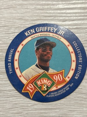KEN GRIFFEY JR  1990 KING B BASEBALL CARD THIRD ANNUAL COLLECTORS EDITION # 16..