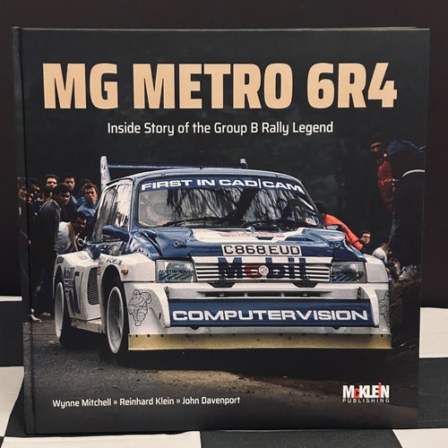 MG METRO 6R4 INSIDE GESCHICHTE DER GRUPPE B RALLYE LEGENDE BUCH NEU AUSTIN ROVER