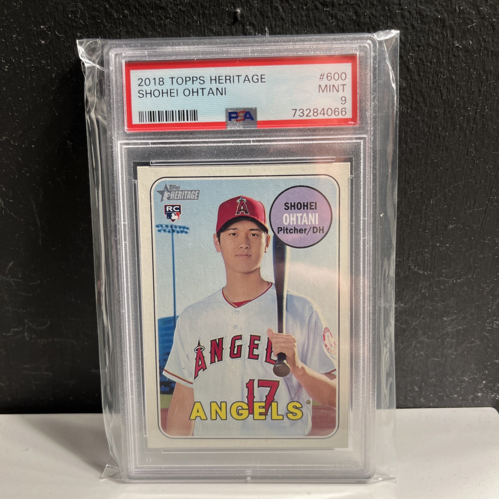2018 Topps Heritage High Number - Shohei Ohtani #600 (RC)