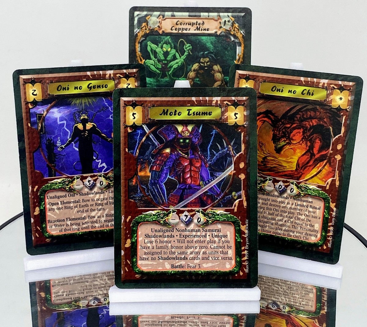 acgカード　　Legend    of     SP⭐︎89 AEG L5R Legend of the Five Rings Crimson & Jade 159/161 Near