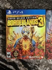 Borderlands 3 Super Deluxe Edition Complete CIB Sony PlayStation 4 PS4 Steelbook
