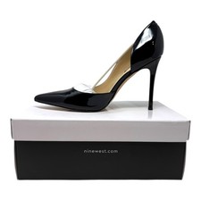 Nine West Women s Folowe Black Pointed Toe Stiletto Heels Size 8M