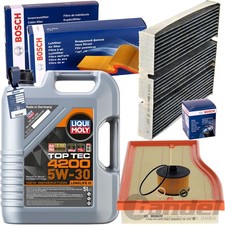BOSCH FILTERSET+LIQUI 5W30 ÖL passend für MERCEDES A/B KLASSE 177 247 GLA GLB BOSCH FILTERSET+LIQUI 5W30 ÖL passend für MERCEDES A/B KLASSE 177 247 GLA GLB