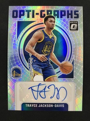 2024-25 Donruss Optic Opti-Graphs #OG-TJD Trayce Jackson-Davis Holo AUTO /99