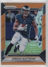 2016 Panini Prizm Orange Prizm 294/299 Jordan Matthews #77 1n0