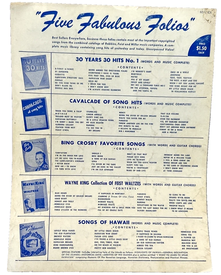 Partituras Daddy Long Legs 1955 Something's Gotta Give Fred Astaire Foto 2 de 4