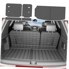 Cargo Mat GMC Cargo Mat Backrest Mat Compatible with 2024-2026 Chevy Traverse