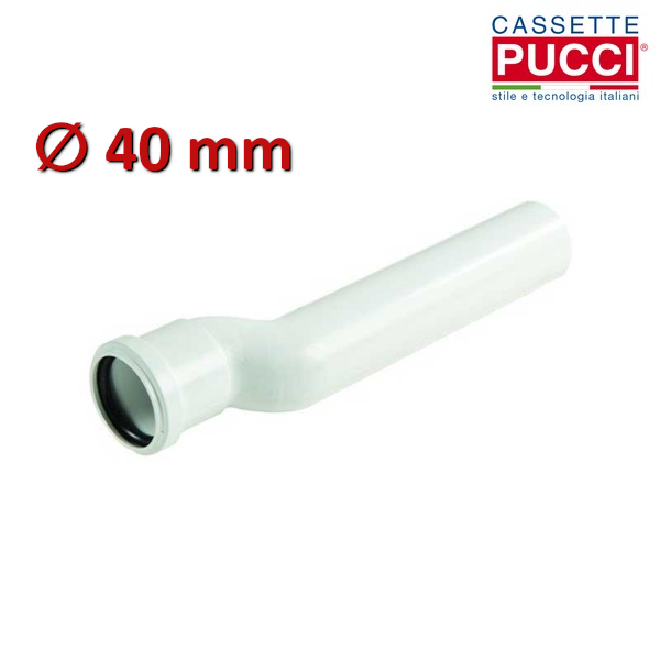 Canotto prolungato eccentrico Pucci Ø 40mm - 80001450