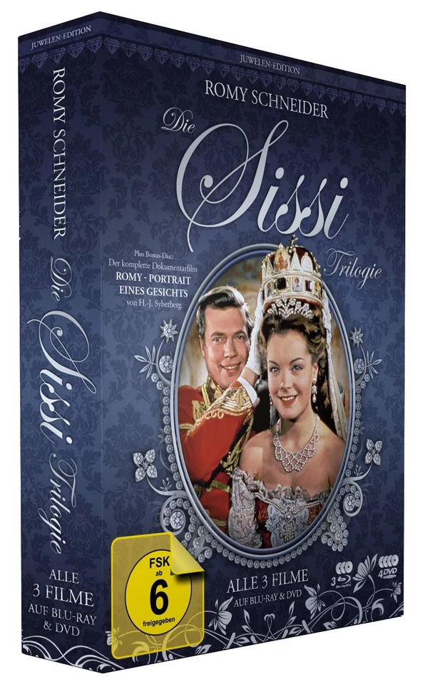 Sissi Trilogie (1-3) - Juwelen Edition - DVD & Blu-ray + Portrait eines Gesichts - Bild 3 von 4