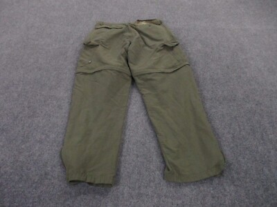 その他 REI REI Pants Adult 34 X 32 Green Nylon Outdoors Convertible