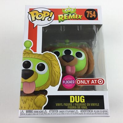 Funko Pop DUG REMIX FLOCKED Target EXCLUSIVE Pixar Alien Remix TOY