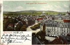 CPA AK Bayreuth total gegen das Festspielhaus GERMANY (1266541)