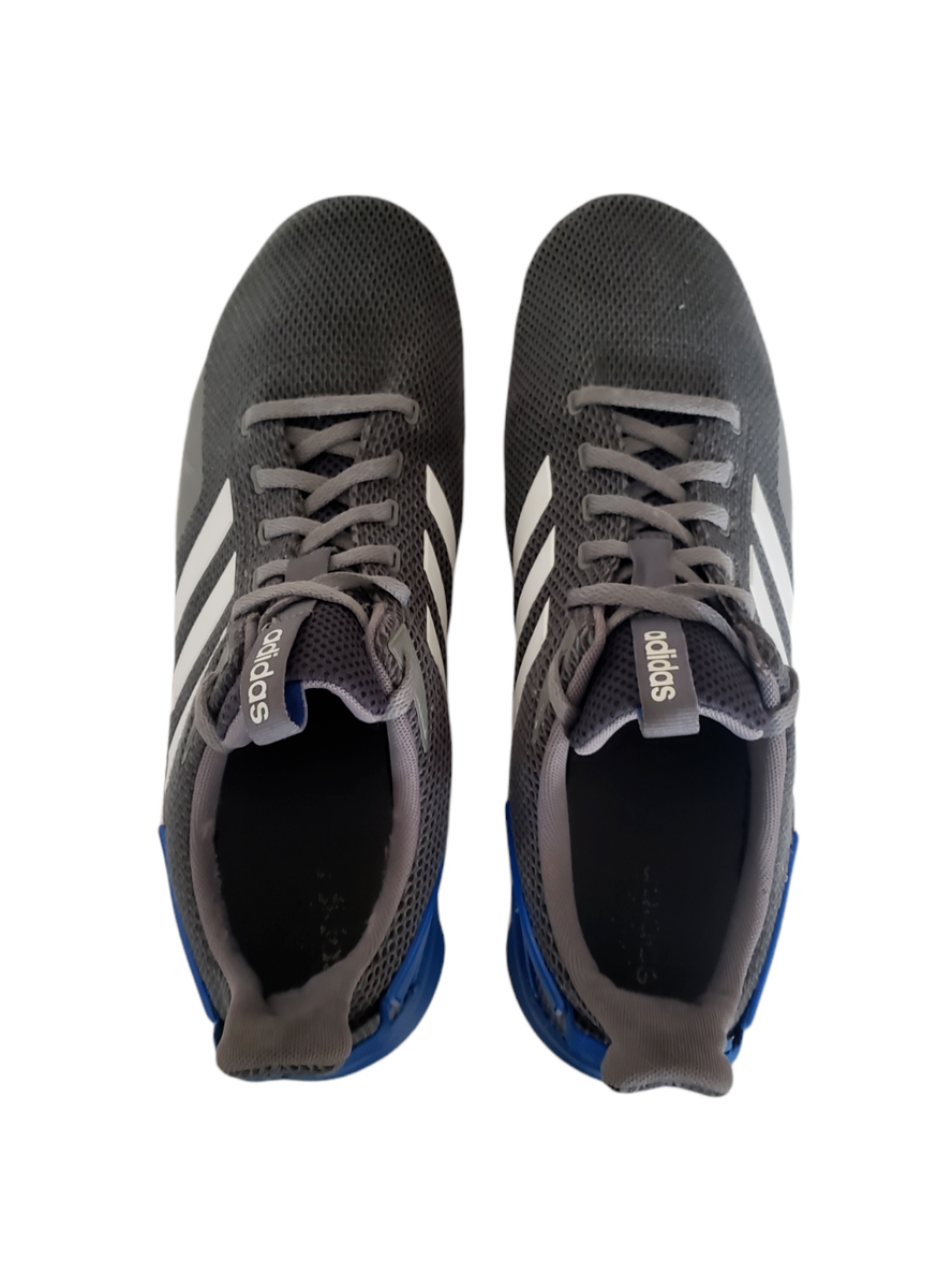 Adidas Questar Ride Cloadfoam DB1344 Gray w/White Stripes  display picture 2
