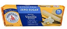 Voortman Zero Sugar Vanilla Wafers Cookies 9 oz