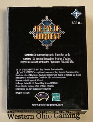 THE EYE OF JUDGMENT テーマデッキ 10個入 未開封 The Eye of Judgment Base Set 1 Starter Deck NEW READ Sony