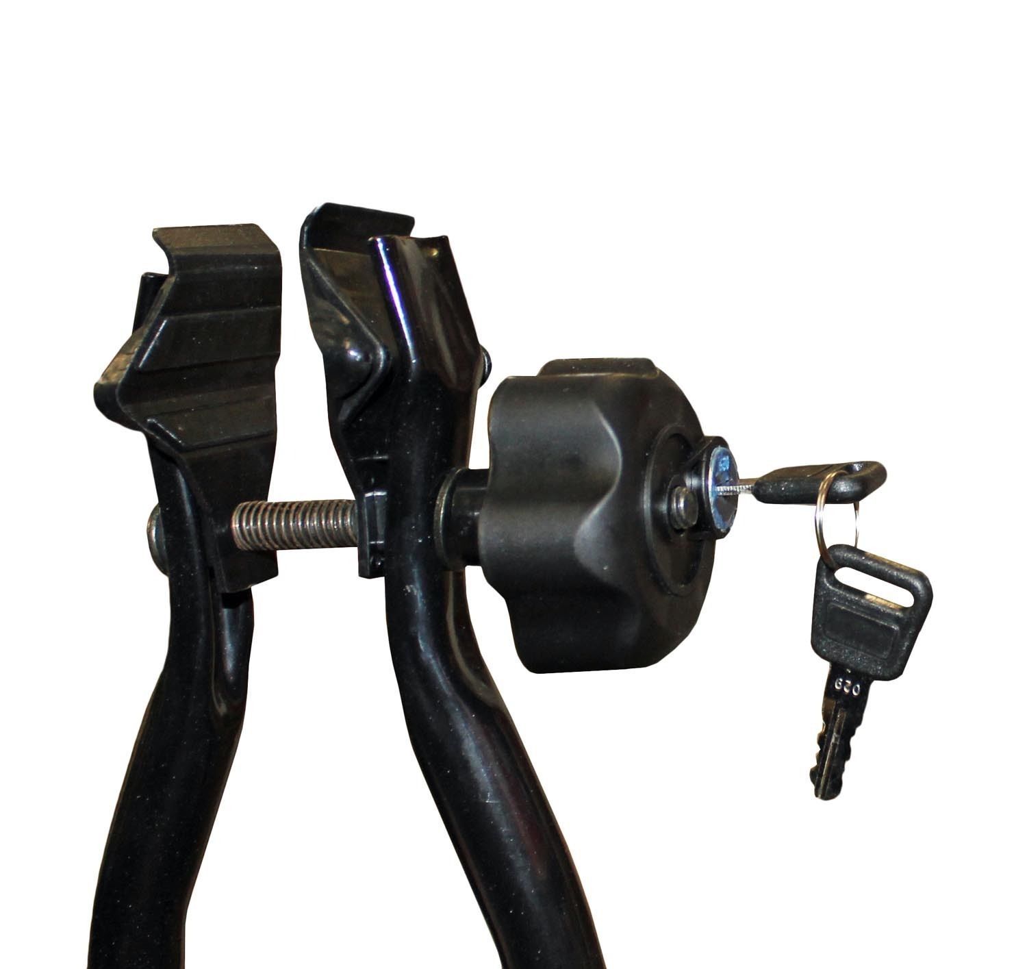 2x VDP Bike Rack Roof Bike Carrier Bike Holder Lockable Wheel