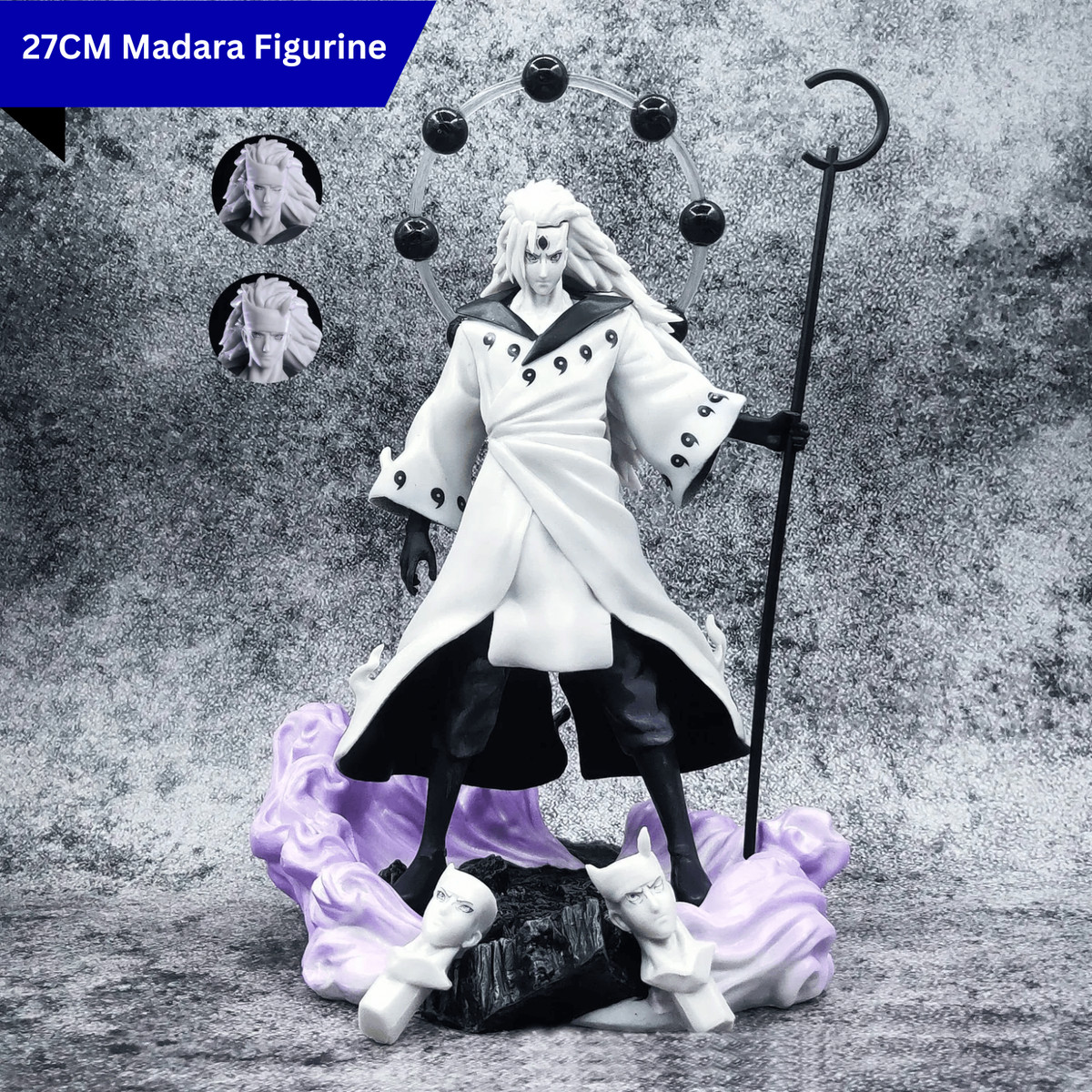 Figurine articulée Naruto Uchiha Madara (28 cm