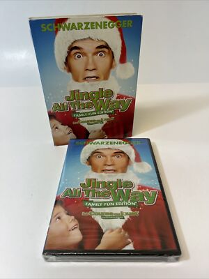Jingle All the Way (DVD) w/ Slipcover, Arnold Schwarzenegger, Eng/French *NEW
