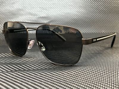 POLO RALPH LAUREN PH3138 915787 Semishiny Dark Gunmetal Pilot 59 mm Men's Sungla