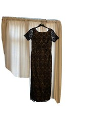 long black evening dress size 14