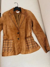 Vakko Suede Women's Classic Jacket Size 8