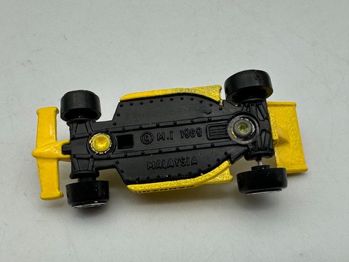Hot Wheels Mini Micro Racers Pennzoil Formula 1 Indy Car, Yellow, Excellent - Picture 7 of 8