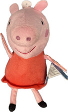 Peppa Pig 8-inch Stuffed Plush Figure for Ages 2 by Hasbro and Just Play NEW