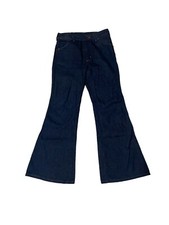 Vintage Bell Bottoms Wrangler 1970s 28 x 30