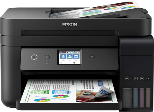 Epson EcoTank ET-4750 A4 stampante Wi-Fi stampa/scansione/copia/fax, nero - Foto 1 di 6