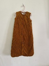 HEMA Baby Cheetah Sleep Sack, Zipper, Soft, Size 68/80 small 