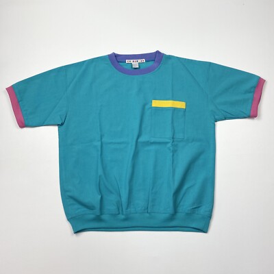 ウェア Y2K ITALY vintage Cesena NAGATOMO 5 mass Men's/Adult VTG 90's Chinawear Short Sleeve Lightweight