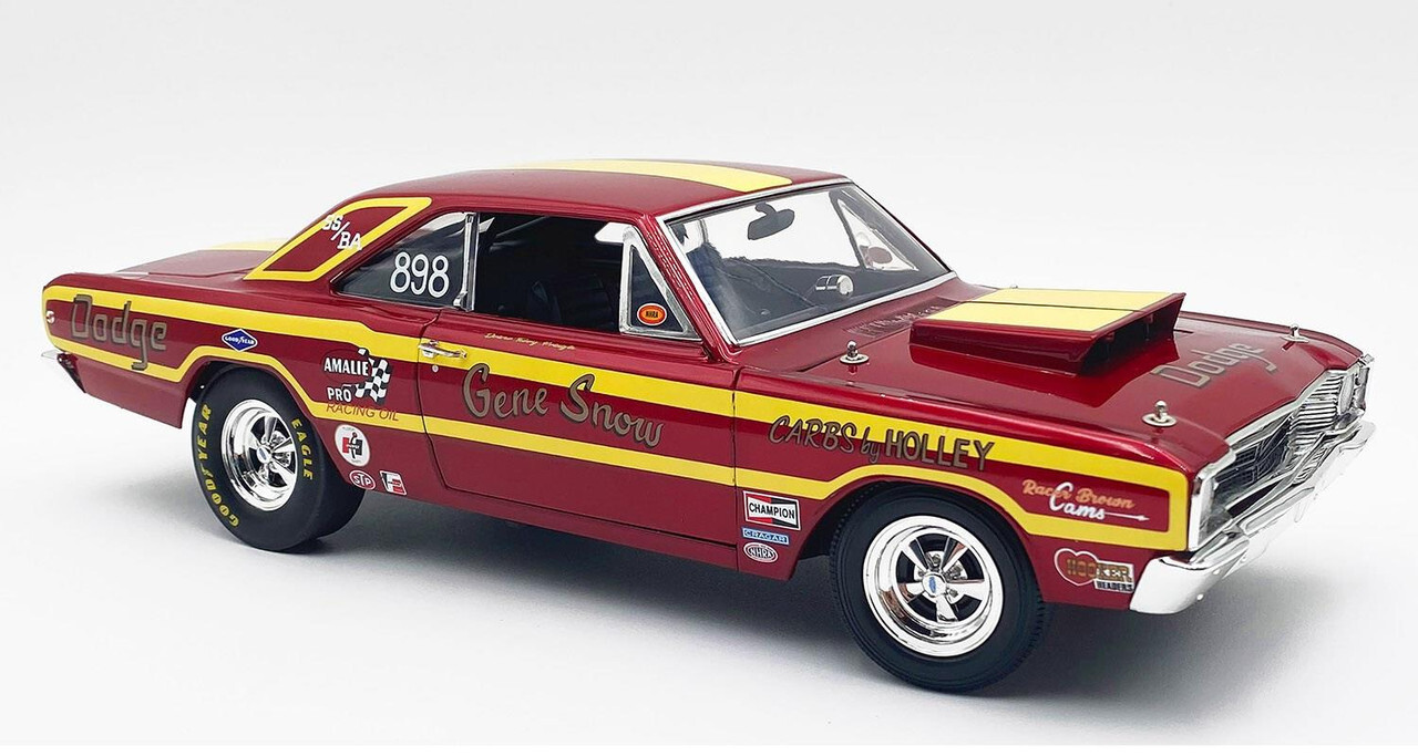 1968 Dodge Dart Super Stock - Gene Snow (A1806410) in 1/18 model by ACME (New)