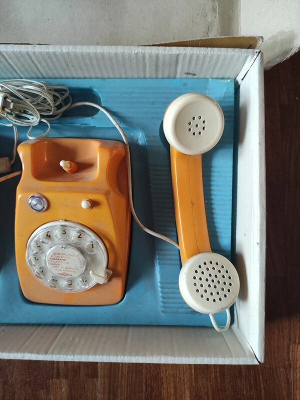 INGAP COFFRET TELEPHONE - ORIGINAL - JOUET ANCIEN