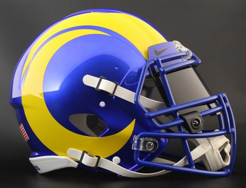 LOS ANGELES RAMS NFL Football Helmet 