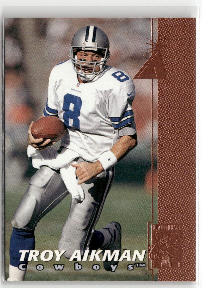 1997 Pinnacle Ultra-PRO Rembrandt #2 Troy Aikman ☘️FIND!👀717
